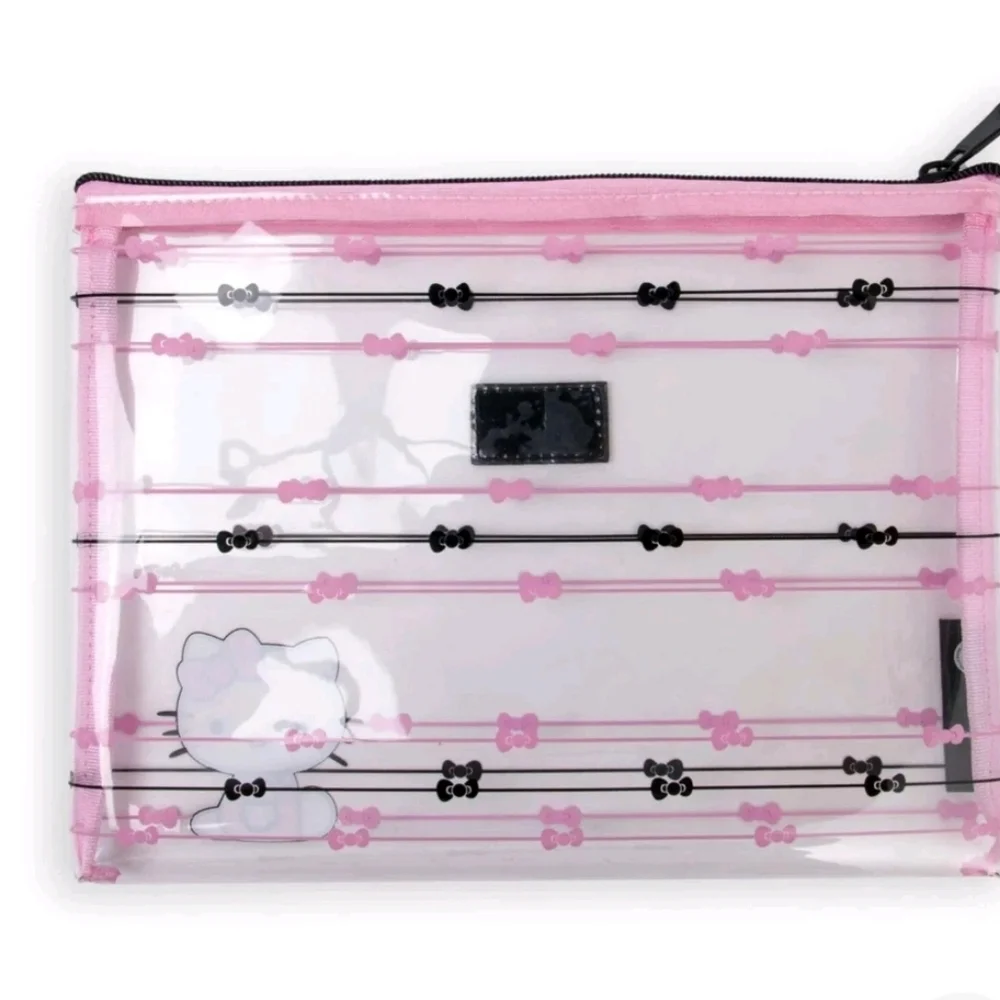 Impressions Sanrio Hello Kitty 2 Piece Pouch Cosmetic Bag Set Nwt - Picture 4 of 5
